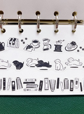 浮光分装 日本mindwave 异形盐系动物植物书本奶油草莓手帐胶带