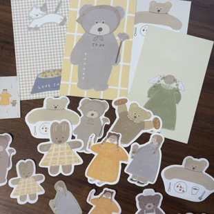 浮光分装 ranmyu 联名第一弹 内页/异形便签/便利贴 手帐素材