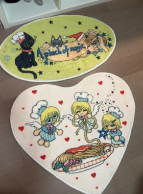 AnotherHillx章鱼草原创圣诞餐厅毛绒地毯 大