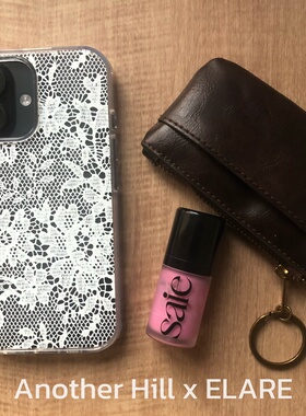 AnotherHillxELARE 原创法式复古白色蕾丝透明贝贝壳