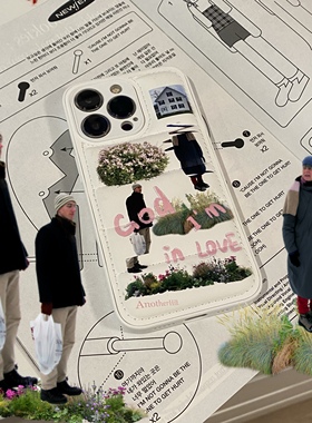 Another Hill原创「God I’m in love」ins风羽绒全包精孔手机壳 再次上架！