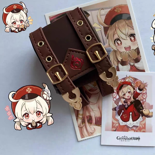 原神联名可莉小书包蓝牙耳机套耳机包红米AirDos3Pro耳机保护套14