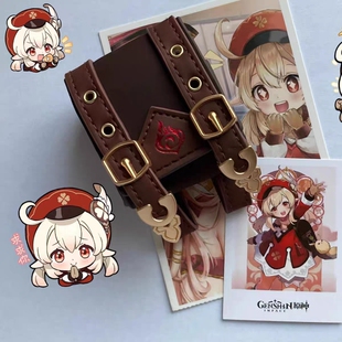 原神联名可莉小书包蓝牙耳机套耳机包红米AirDos3Pro耳机保护套14