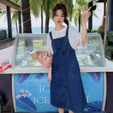 2023新款牛仔背带裙2329-P105控158+，女装连衣裙，浙宝268（原浙宝222）