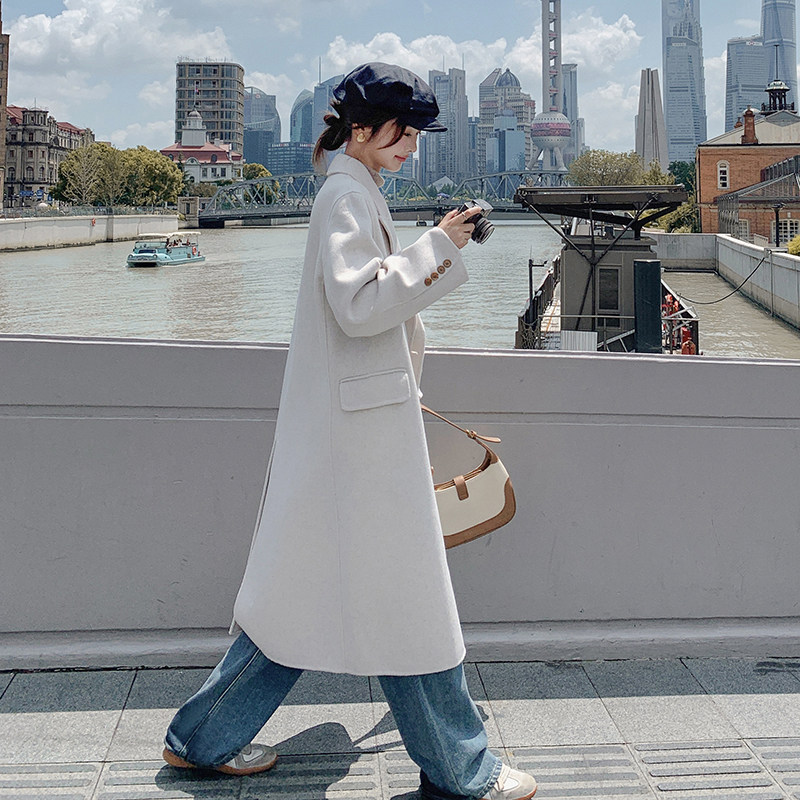 2023新款呢大衣两色呢大衣2370-P260-控358+,女装毛呢外套,浙宝268（原浙宝222）