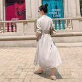 现货！2023新款风衣式连衣裙2165-P120控178+，女装连衣裙，浙宝268（原浙宝222）