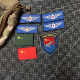 中国航天飞行员等级刺绣爱国士气章魔术贴纪念章背包贴战术背心贴