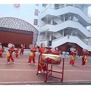 六一儿童喜庆演出服男童女童舞龙舞狮秧歌打鼓服幼儿园打腰鼓服装