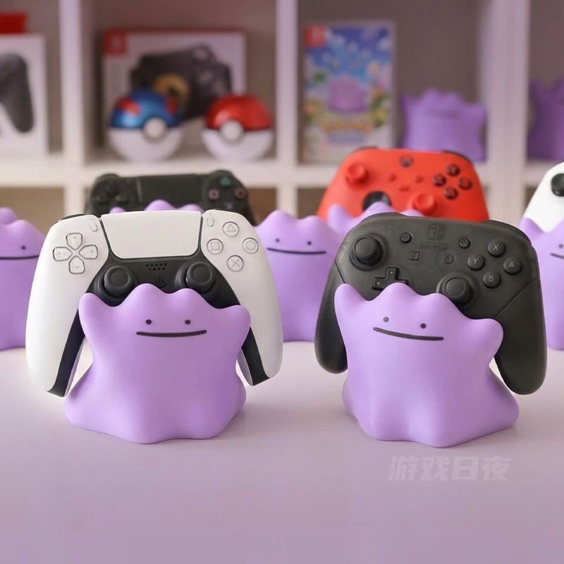 宝可梦百变怪通用游戏手柄支架手柄底座展示架摆件适用Xbox/PS5图片