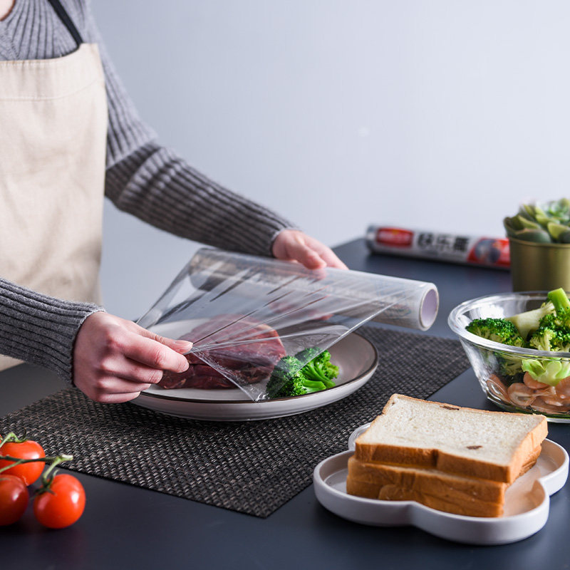 新鲜生活保鲜膜家用食品用一次性耐高温经济装大卷点断式保鲜膜套,餐饮具,保鲜膜,淘宝优惠券,粉丝福利购,淘宝优惠卷