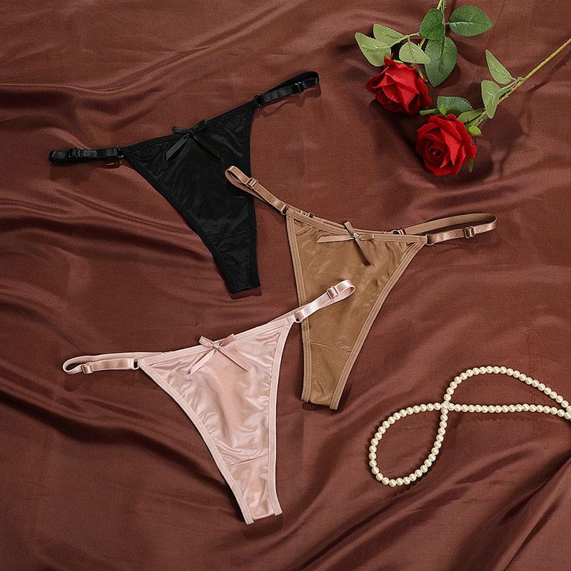 欧美性感低腰细带大码女丁字裤