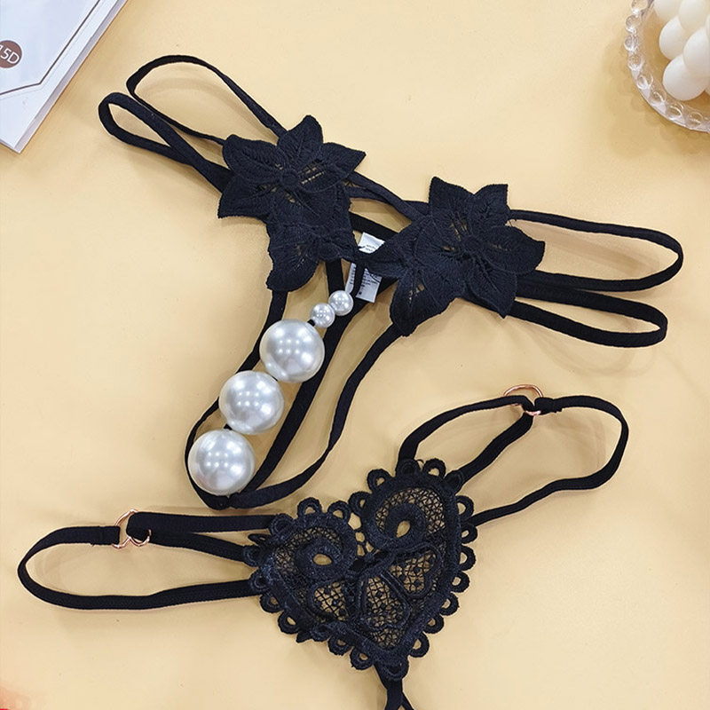 性感火辣内裤女士大珍珠丁字裤开裆免脱2024新款低腰按摩无痕t裤,女士内衣/男士内衣/家居服,女丁字裤,淘宝优惠券,粉丝福利购,淘宝优惠卷