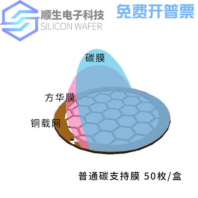 顺生电子50枚装国产铜网普通碳膜