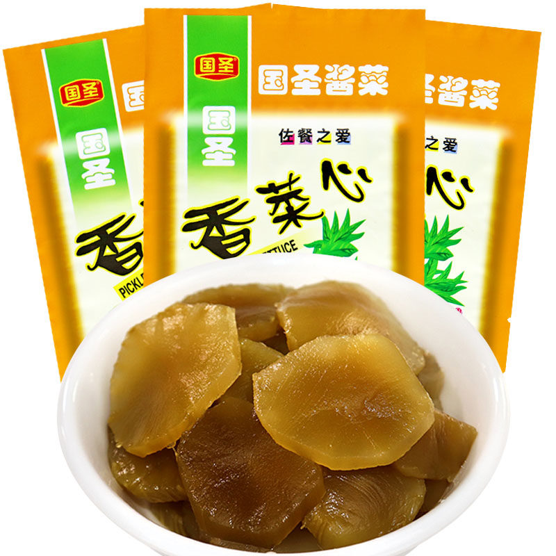 福建特产国圣香菜心90g*20包开味下饭菜酱菜咸菜泡菜小菜休闲食品