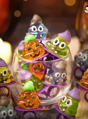 Halloween candy, pumpkin poop, ring candy 万圣节南瓜戒指糖