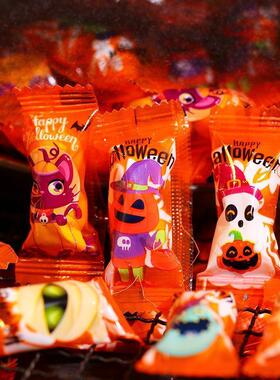 Halloween Crispy Chocolate Sandwich Candy 万圣节夹心小硬糖