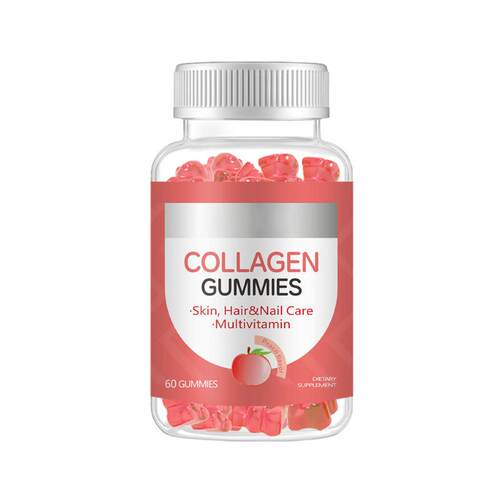 跨境热卖款 胶原蛋白软糖Collagen Gummies亚马逊TK直供支持O样品
