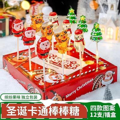 Christmas lollipop elderly tree 3D candy 圣诞节棒棒糖