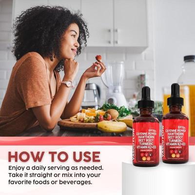 跨境爆品Hawthorn fruit supplement drops山楂果补充滴液