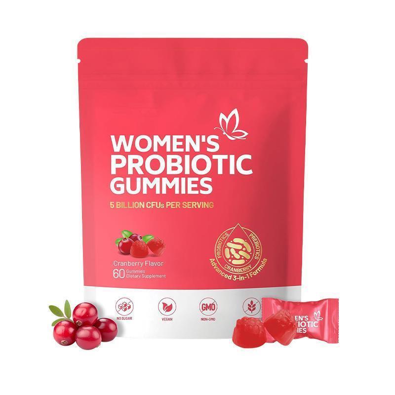 跨境外贸亚马逊热销女性益生菌软糖women probiotic gummies