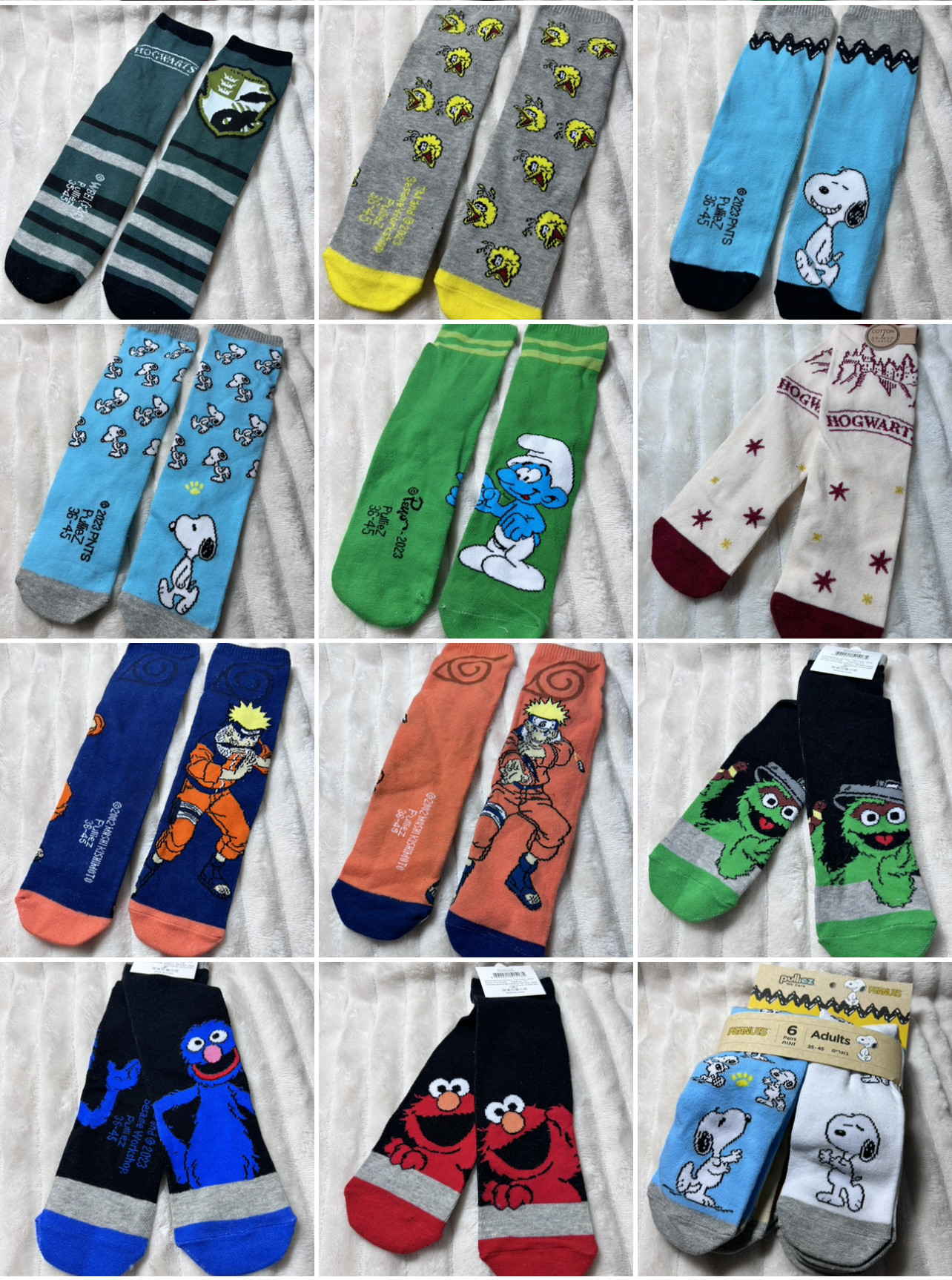 买十送一儿童成人潮袜高筒纯棉袜子可爱卡通动漫无脚后跟不限大小,女士内衣/男士内衣/家居服,中筒袜,淘宝优惠券,粉丝福利购,淘宝优惠卷