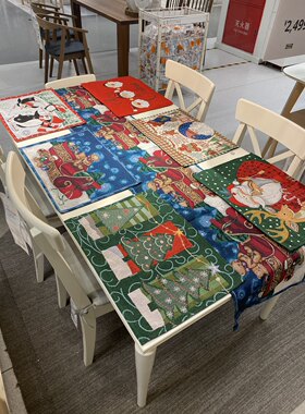 圣诞餐垫欧式美式乡村ins风