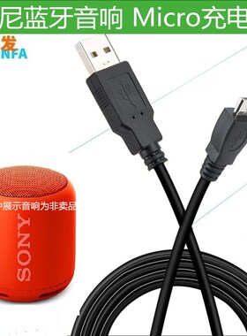 振发 适用于索尼SRS-XB10 XB12无线蓝牙低音炮音响充电器数据线