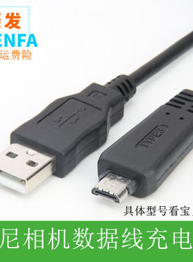 振发 适用于索尼DSC-TX10 TX20 TX55 TX66 TX100相机数据线充电线