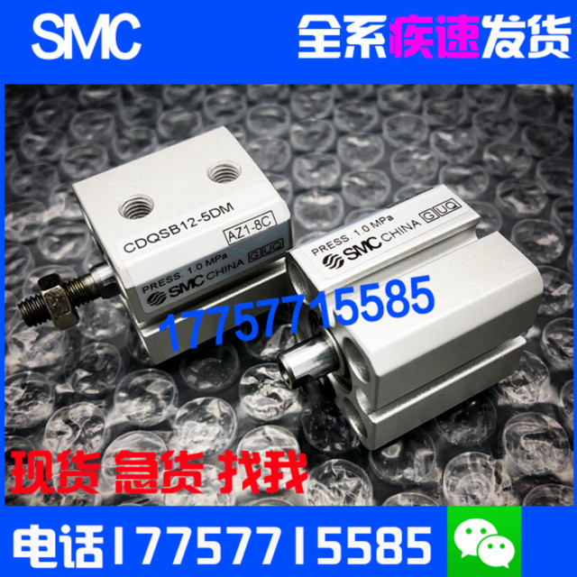 原装SMC MXQ12L-100A十字滚柱导轨双杠型滑台气缸