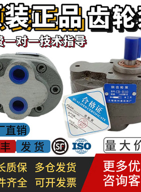 CBB齿轮泵CB-B2.5至300液压泵
