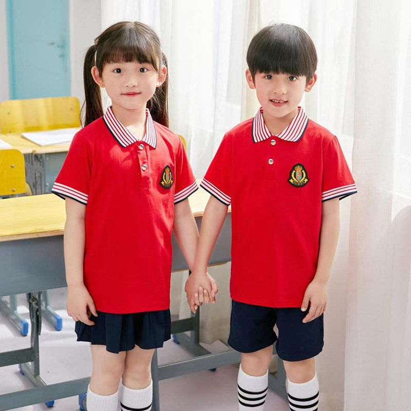 亲水阳光奥戴尔校服套装夏季幼儿园园服童装班服运动会开幕式服饰
