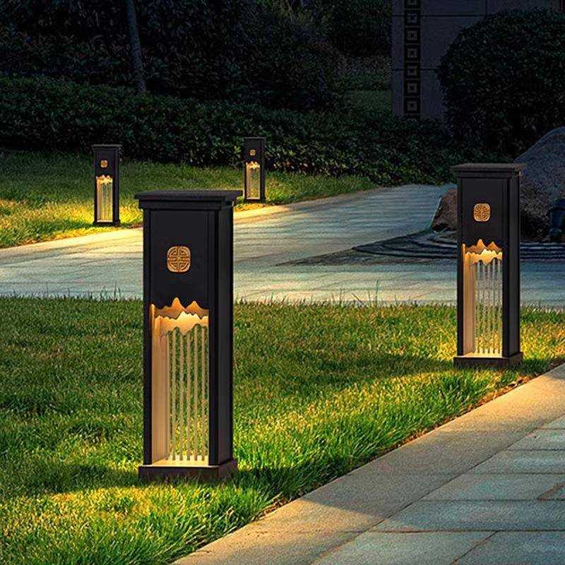 别墅庭院太阳能草地景观灯户外草坪现代简约小院花园地灯