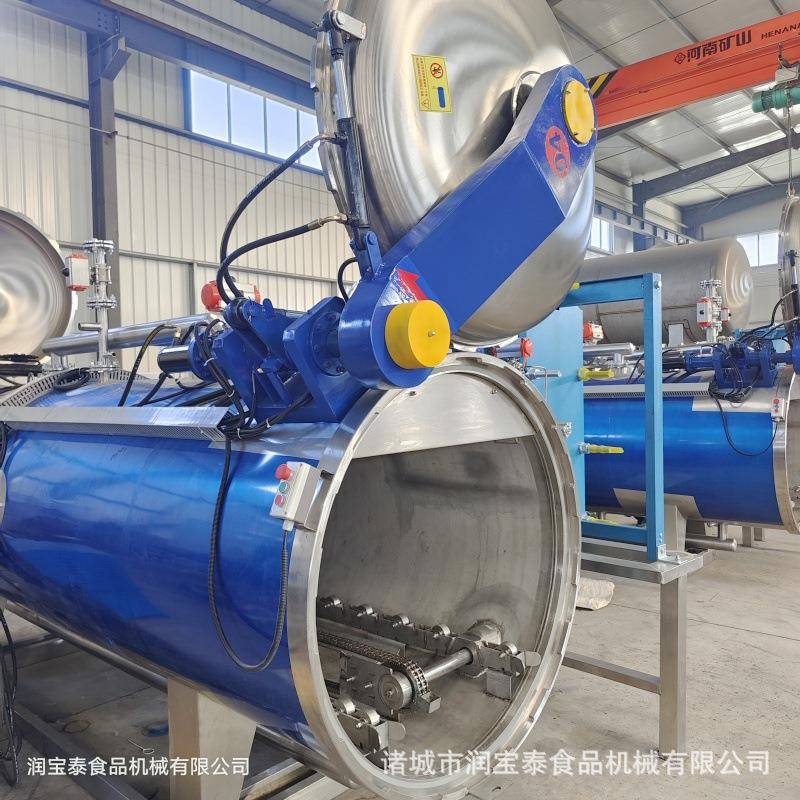 厂家直销高温高压杀菌锅全自动半自动食品玉米粽子灭菌设备