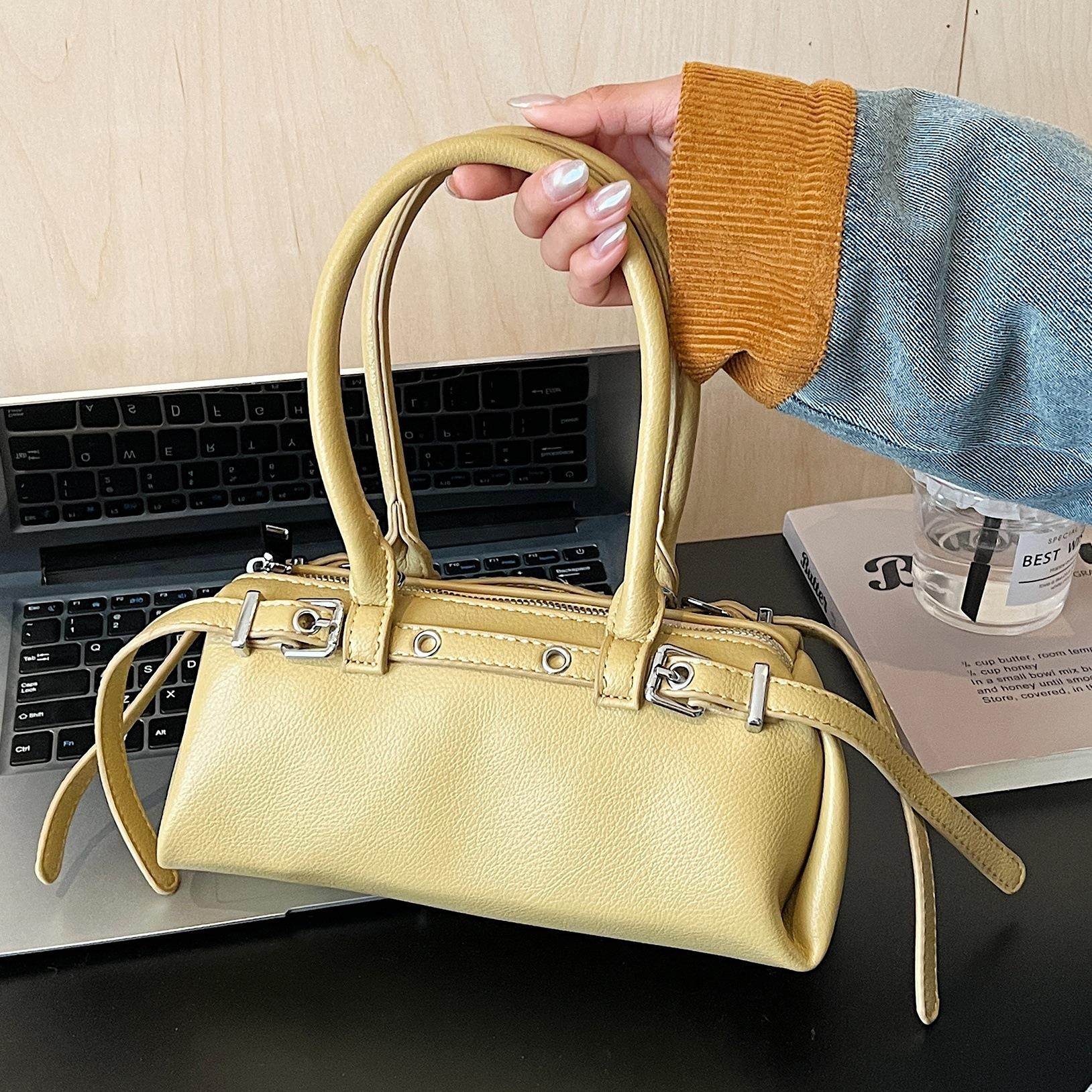 小众设计简约通勤时尚单肩腋下包包女2026新款潮百搭大容量枕头包,箱包皮具/热销女包/男包,腋下包,淘宝优惠券,粉丝福利购,淘宝优惠卷