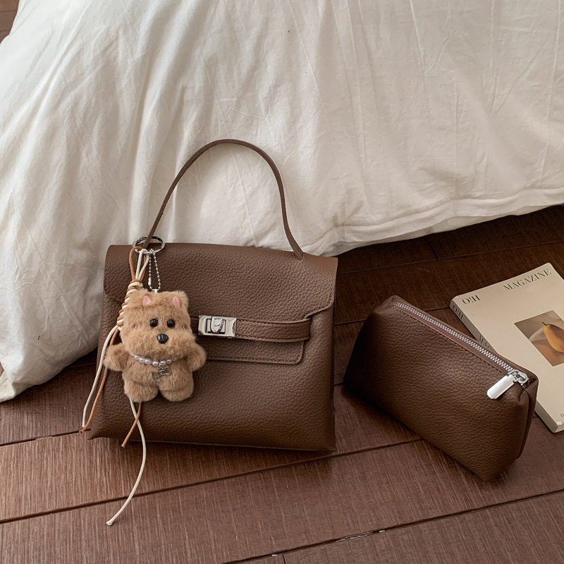 复古手提小包包女2026新款韩版时尚小众小方包通勤时尚单肩斜挎包,箱包皮具/热销女包/男包,单肩包,淘宝优惠券,粉丝福利购,淘宝优惠卷