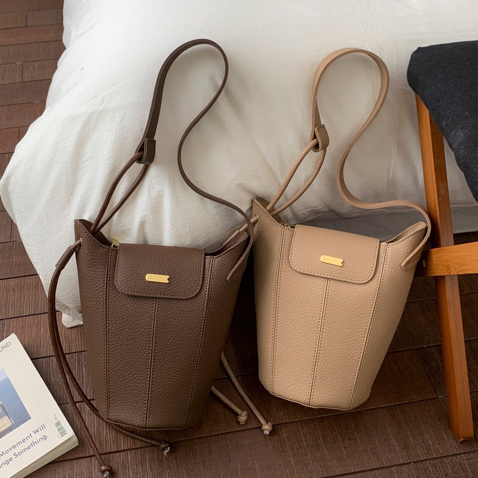 小众设计包包女2026新款复古百搭斜挎包高级感超火爆款单肩水桶包,箱包皮具/热销女包/男包,单肩包,淘宝优惠券,粉丝福利购,淘宝优惠卷