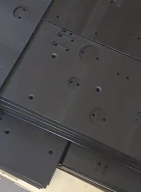 .导电UPE板 ESL加碳纤 3-5次方 黑色 导电UHMWPE棒