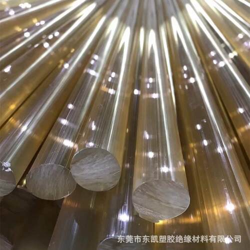 .琥珀色PPSU板零切 黑色PPSU棒1050mm PEI板 棒 东莞现货零切