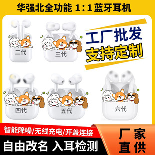 華強(qiáng)北二三四五六七代無(wú)線(xiàn)藍(lán)牙耳機(jī)男女士運(yùn)動(dòng)高音質(zhì)跨境76532代