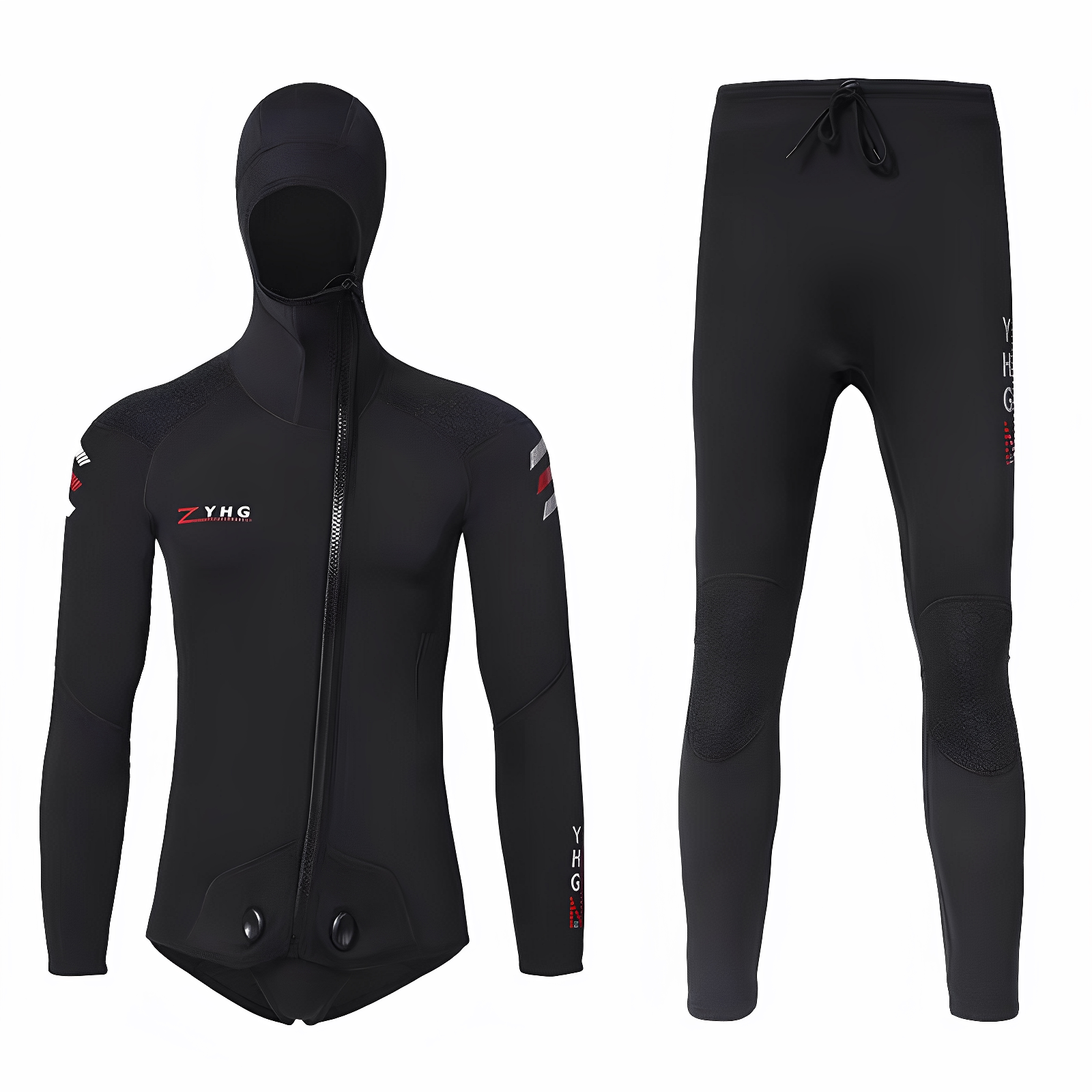 OUZO潜水衣潜水服保暖防寒连帽图片