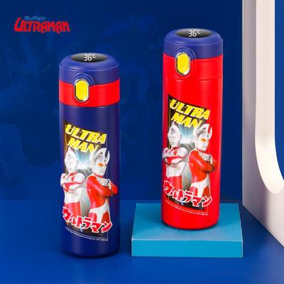 奥特曼儿童保温杯直饮口小学生上学专用316不锈钢食品级便携水壶