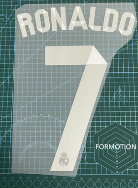 14/15赛季皇马 7号C罗 烫画 热烫印