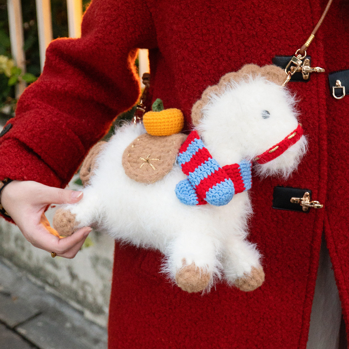 闲惠居家小马哒哒马年钩织小马包包钩针编织材料包手工diy礼物,服饰配件/皮带/帽子/围巾,DIY编织材料包,淘宝优惠券,粉丝福利购,淘宝优惠卷