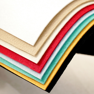 2mm加厚不织布布料幼儿园手工diy制作材料彩色无纺布毛毡布