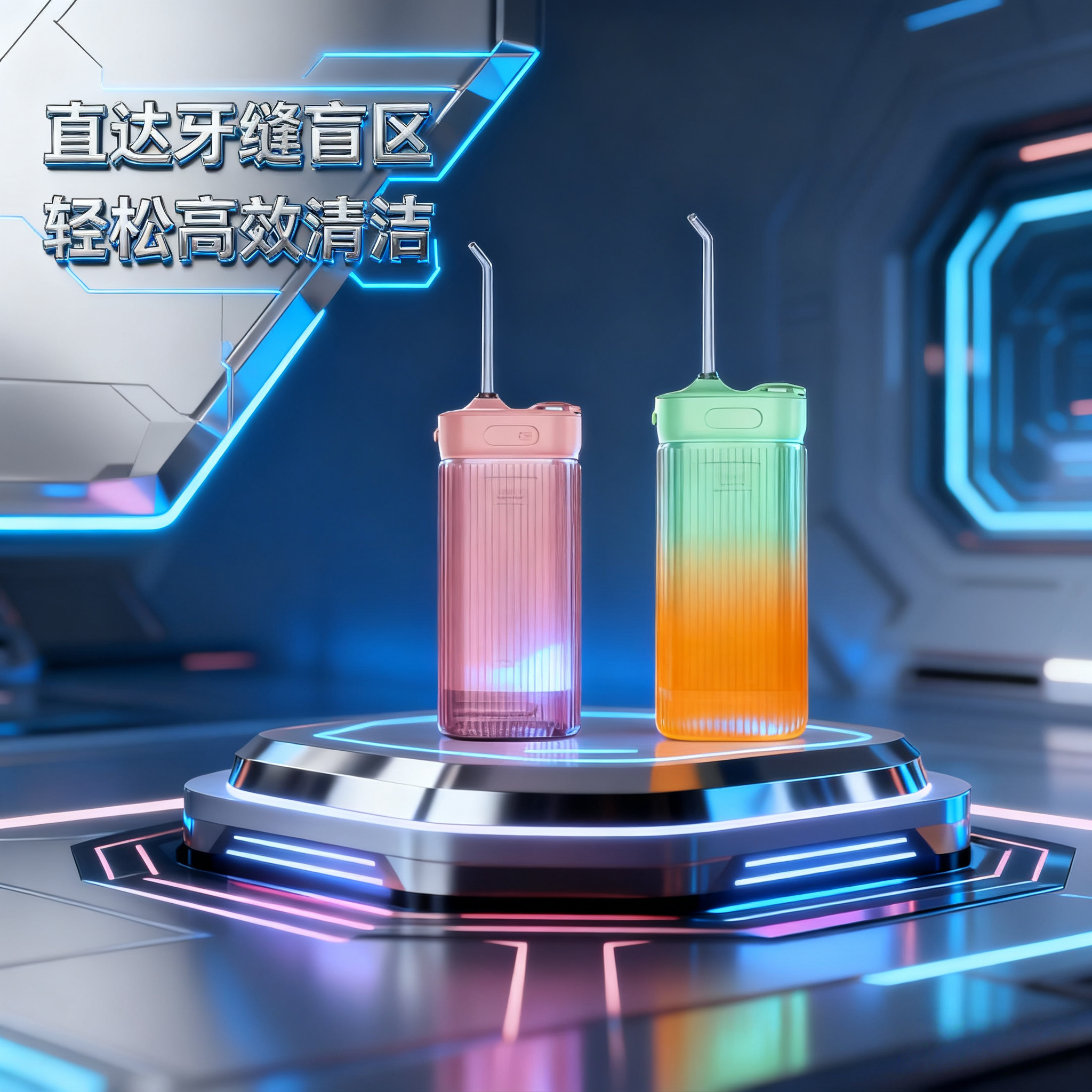 成人电动冲牙器家用便携式水牙线正畸专用洁牙齿缝洗牙神器超声波