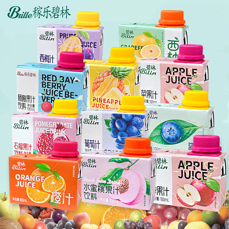 稼乐碧林小果100ml浓缩苹果饮料