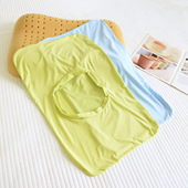 凉感小冰皮枕套记忆棉乳胶枕枕套高弹力异形可通用