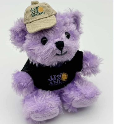 林俊杰JJ20演唱会周边同款Bear来迷你小熊大胖宝娃娃公仔挂饰玩具