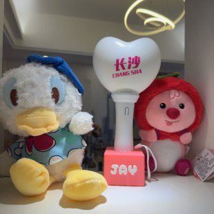 周杰伦济南嘉年华演唱会周边同款应援荧光棒全新立牌支架展示底座