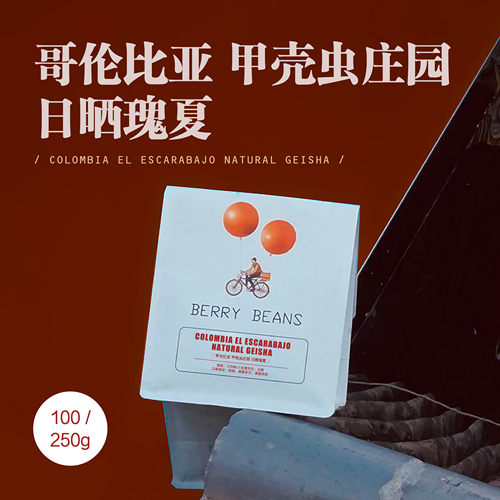 BB咖啡豆  / 哥伦比亚 甲壳虫庄园 日晒瑰夏